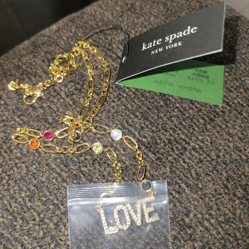 Kate Spade goldtone necklace